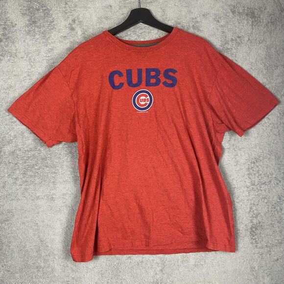 Genuine Merchandise Other - Chicago Cubs Shirt Mens 2XL Red MLB Baseball Ring Spun Soft Tee Comfortable Fit